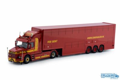 Tekno Companjen Scania Torpedo 3er Serie Doppeldecker-Viehauflieger 71952