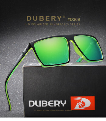 DUBERY Polarized Sunglasses Outdoor Driving Fishing Glasses UV400 Goggle D369