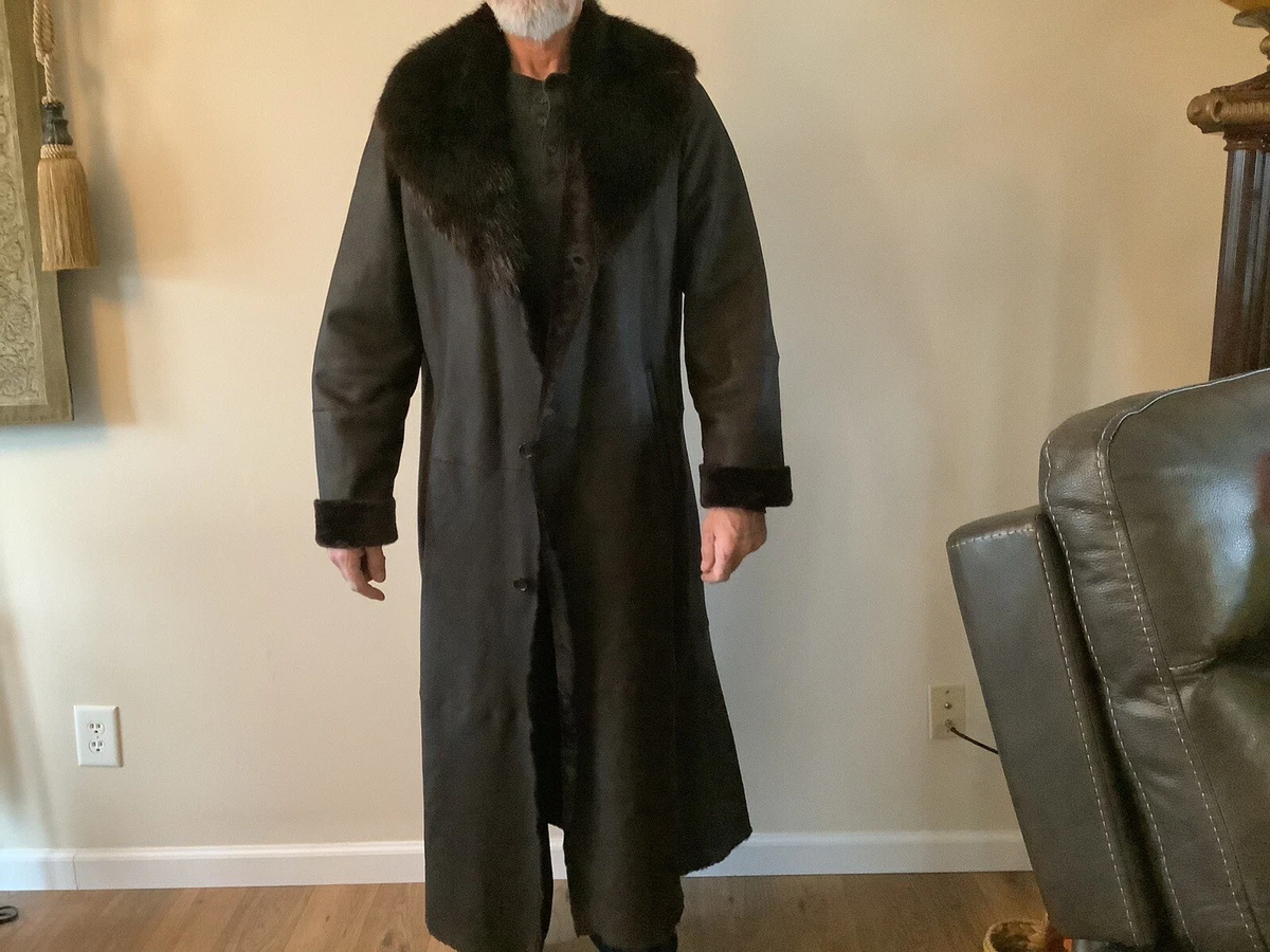 Hugo boss fur coat cheap