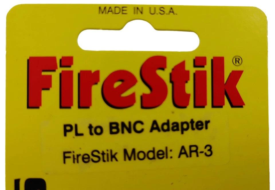 Firestik AR-3 SO-239 PL TO BNC CB Radio Antenna Coax Cable Adapter - Image 3 of 4