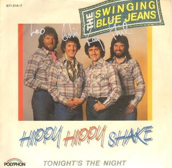 Swinging Blue Jeans Hippy Hippy Shake Vinyl Single 7inch