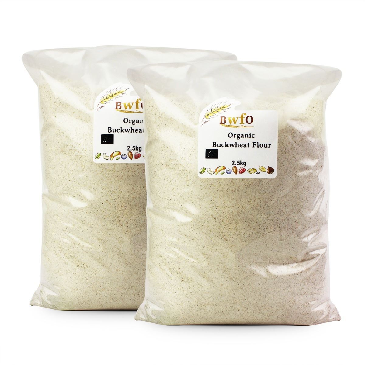 Organic Buckwheat Flour 5kg | BWFO | Free UK Mainland P&P