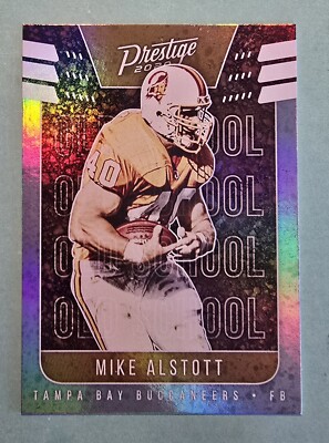2020 Panini Prestige MIKE ALSTOTT #OSMA Old School Tampa Bay Buccaneers