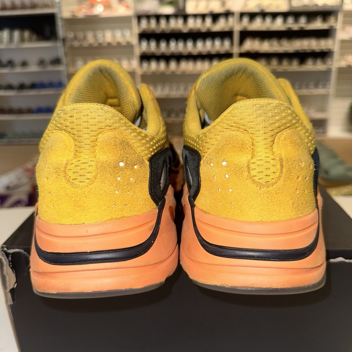 Size 10.5 - Adidas Yeezy Boost 700 Sun GZ6984 Yellow Black