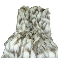 Plutus Pb16405-9090-tc Tibet Faux Fox Handmade Throw Plutus Pb16405-9090-tc Tibet Faux Fox Handmade Throw