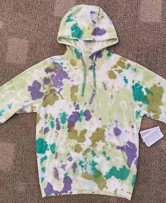 Nike Hoodie Sweatshirt Pullover Sportswear Club Fleece Ice-Dye