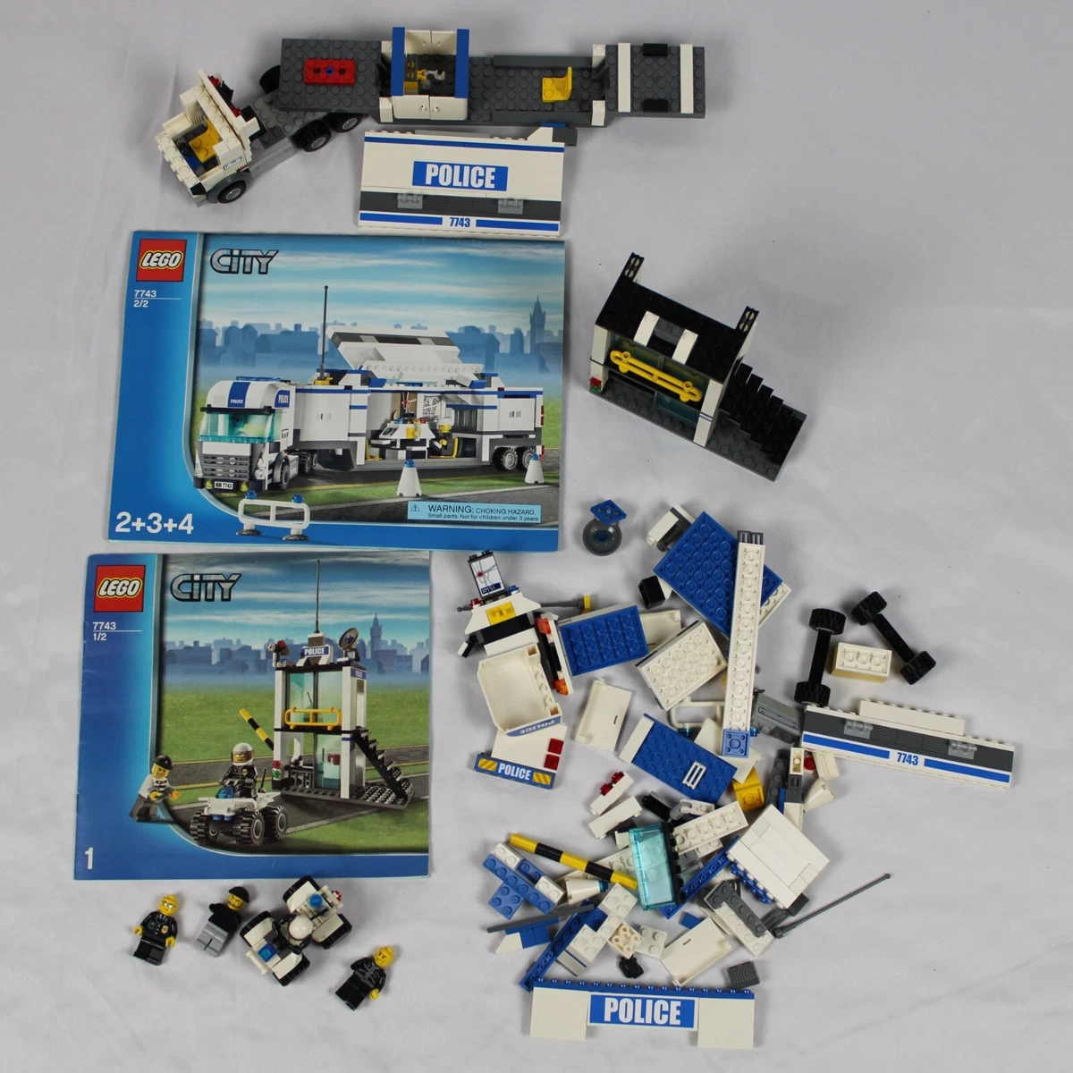 Lego 7743 city police command center sales