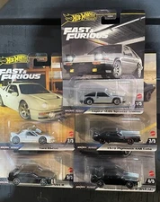 Hot Wheels FAST & FURIOUS set of 5 Cars. 2024. New Set!