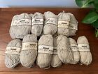 Vintage Bernat Killarney Cotton Acrylic Linen Yarn 1.75 oz Skeins Lot of 18 Rare