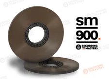 RTM SM900 1/4" x 2500' Analog Recording Tape - 10.5" Pancake Hub w/ Eco Box
