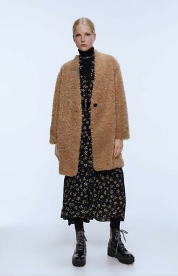 teddy bear jacket zara