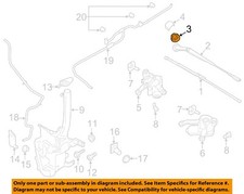 FORD OEM 13-23 Aviator Wiper Washer Components-Wiper Arm Nut W716490S450B