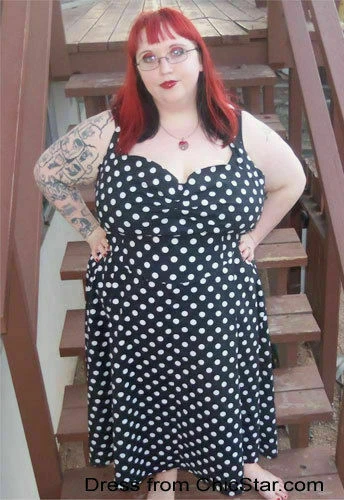 Polka Dot Chic Star Dresses for Women