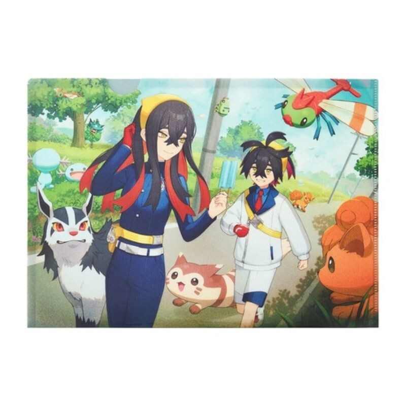 Pokemon Center Original Clear File A4 Kitakami JAPAN OFFICIAL