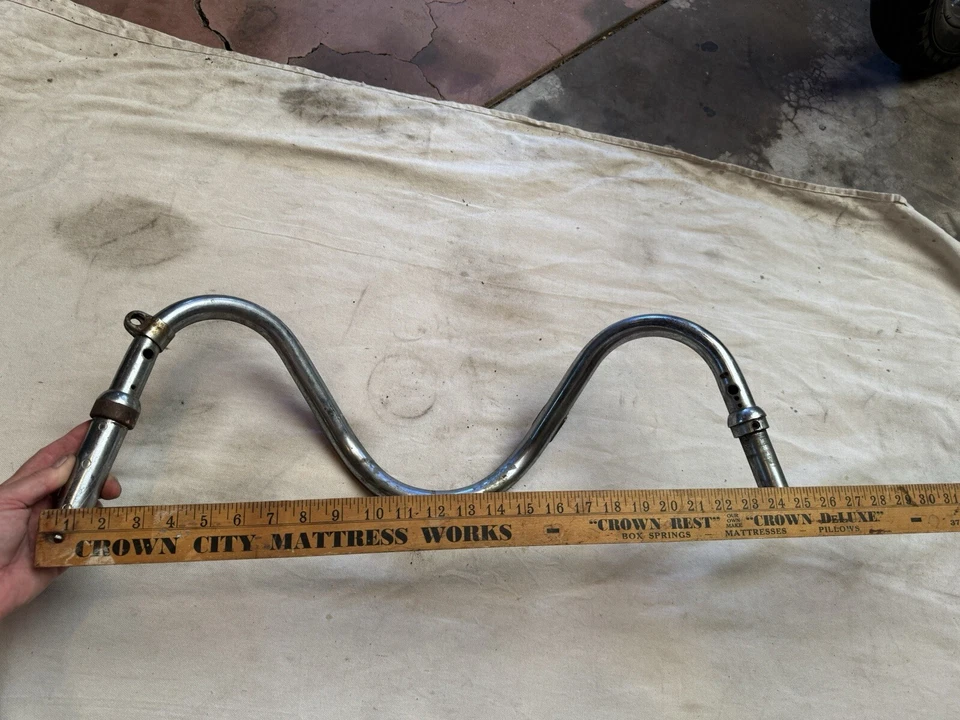 Редкий Harley Hummer гонки Фландрии руль мотоцикла 50-х AMCA винтажный - Изображение 2 из 4