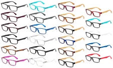 Clear Lens Glasses Spring Hinge Classic Fake Smart Design Quality  UV Protected