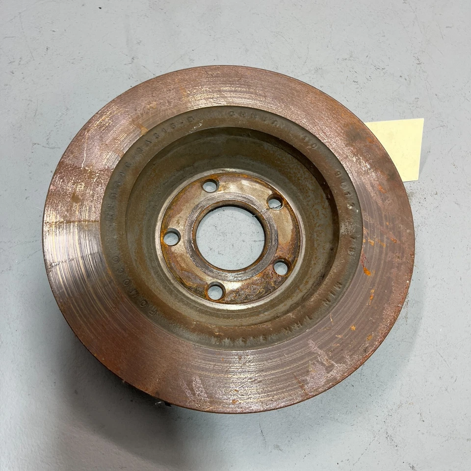 Disco rotor freno trasero izquierdo o derecho Ford Fusion 2013-2020 1 pieza OEM Foto 3 de 4