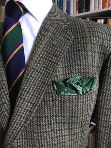 Bladen Supasax houndstooth tweed jacket. Size 46”R. Pure New Wool. VG condition - Picture 8 of 14