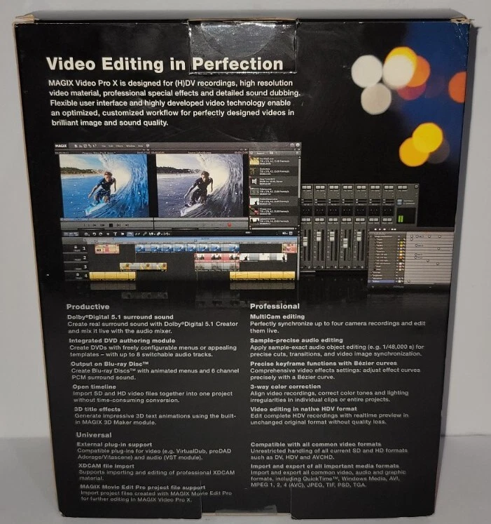 Magix Video Pro X Video Editing PC Open Box - Image 2 of 4