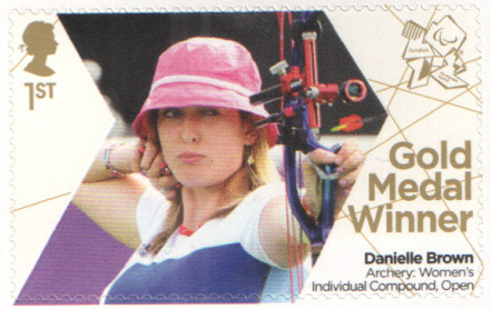 London 2012 Paralympic Gold Medal Winners Single Stamps. Each sold separately. - Picture 20 of 36
