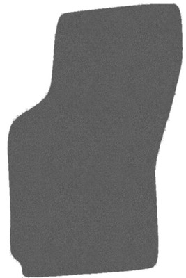 Fußmatte FAHRER, Teppich für Mitsubishi Eclipse I 1992-1995, Graphit x14 Rand