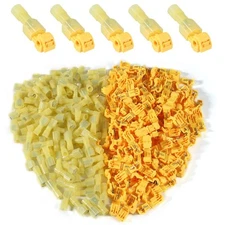 240 Pcs/120 Pairs T Tap Wire Connectors 12-10 AWG Kit Quick Splice Wire Termi...