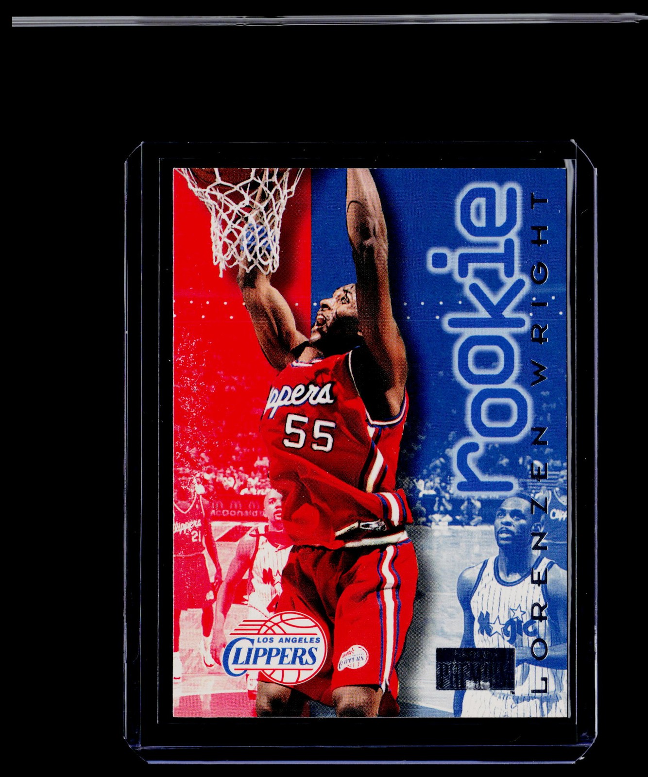 1996-97 SkyBox Premium #239 Lorenzen Wright BK43