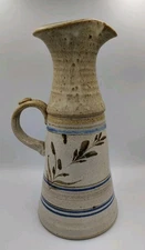 Vintage Padgett Pottery Studio Art Pitcher Vase with Handle