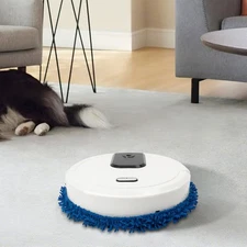 Electric Spin Mop Rechargeable for Floor Cleaning Hardwood Tile w/Water Sprayer