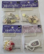 Pink Pacifiers, Baby Lotion, Pins scrapbook 3D embellishment LOT Jolee's by You