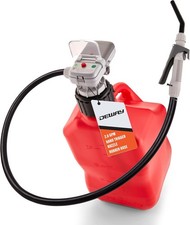 Deway Automatic Fuel Transfer Pump w/Hand Nozzle, AA Battery Powered, Advanced A