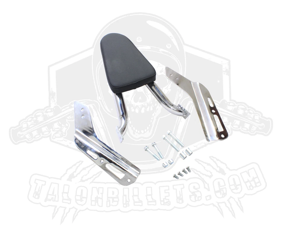 For Honda VTX 1300C VTX1800 CF 1300 1800F Rear Sissy Bar Backrest Pad Passenger - Image 4 of 4