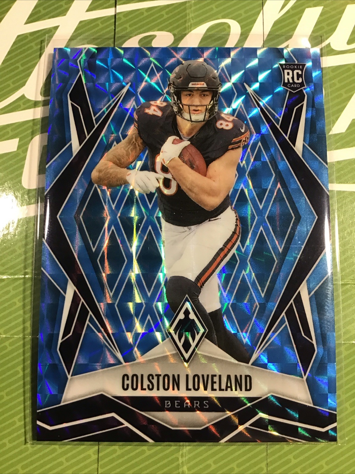 2025 Panini Phoenix Blue Pyramid - Rookie Colston Loveland #179 (RC) 277/385