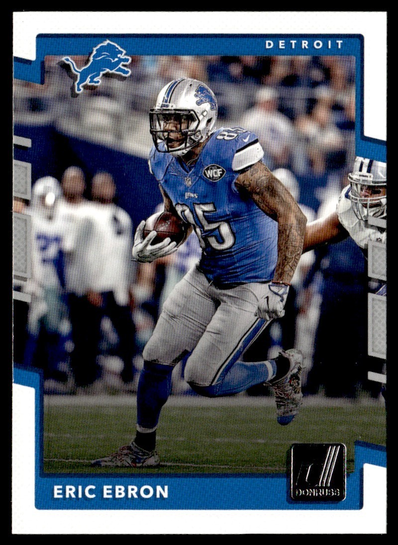 2017 Donruss Eric Ebron Detroit Lions #55