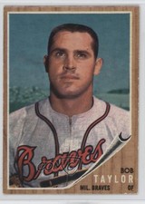 1962 Topps Bob Taylor #406 1sw9