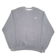 Champion Crewneck Cotton Blend Sweatshirt Jumper XL