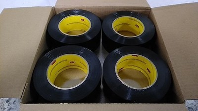 3M 481 24 Pk 50mm W 32m L Black Industrial Grade Preservation Sealing Tape
