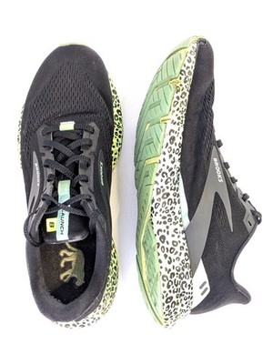Brooks Launch 8 Running Shoes - Women's 11 - Wild Electric Cheetah Mesh Sneakers