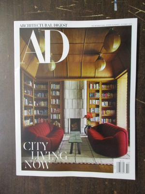 AD ARCHITECTURAL DIGEST MAGAZINE OCT 2025 CITY LIVING TORONTO