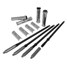Feuling Schnellmontage St&ouml;&szlig;elstangen- und Cover Set f&uuml;r Harley Twin Cam 99-17