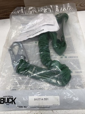 Buckingham 84V714.5S1 Lanyard BuckYard Stretch ANSI 1 Snap Loop 4.5'