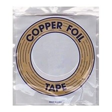 Edco Copper Foil Tape 7/32" x 36YDS. Black Back