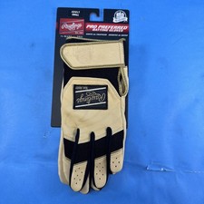  PRO Preferred Baseball Batting Gloves  Black  Adult Small