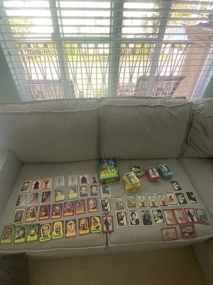 Galactic Lot Star Wars Generation 1 1977 Collector Cards X447 Bundle Lot & Box!