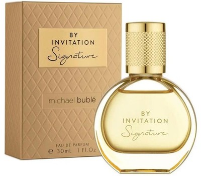 Invitation Signature Perfume Michael Buble Perfume By Invitation