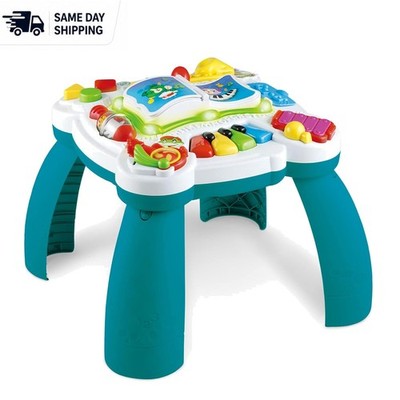 Interactive Musical Learning Table for Toddlers - 70+ Songs & Colorful Features