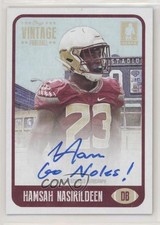 2021 Onyx Vintage Auto Blue Ink /400 Hamsah Nasirildeen #FAHN Auto 4z8