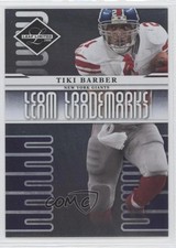 2008 Leaf Limited Team Trademarks 106/999 Tiki Barber #T-37 0c4