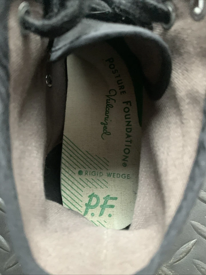 Nueva Zapatilla PF Flyers Talla 9 M - Negra - Zapatos para Tripulaciones - Zapato Sandlot - Foto 2 de 4