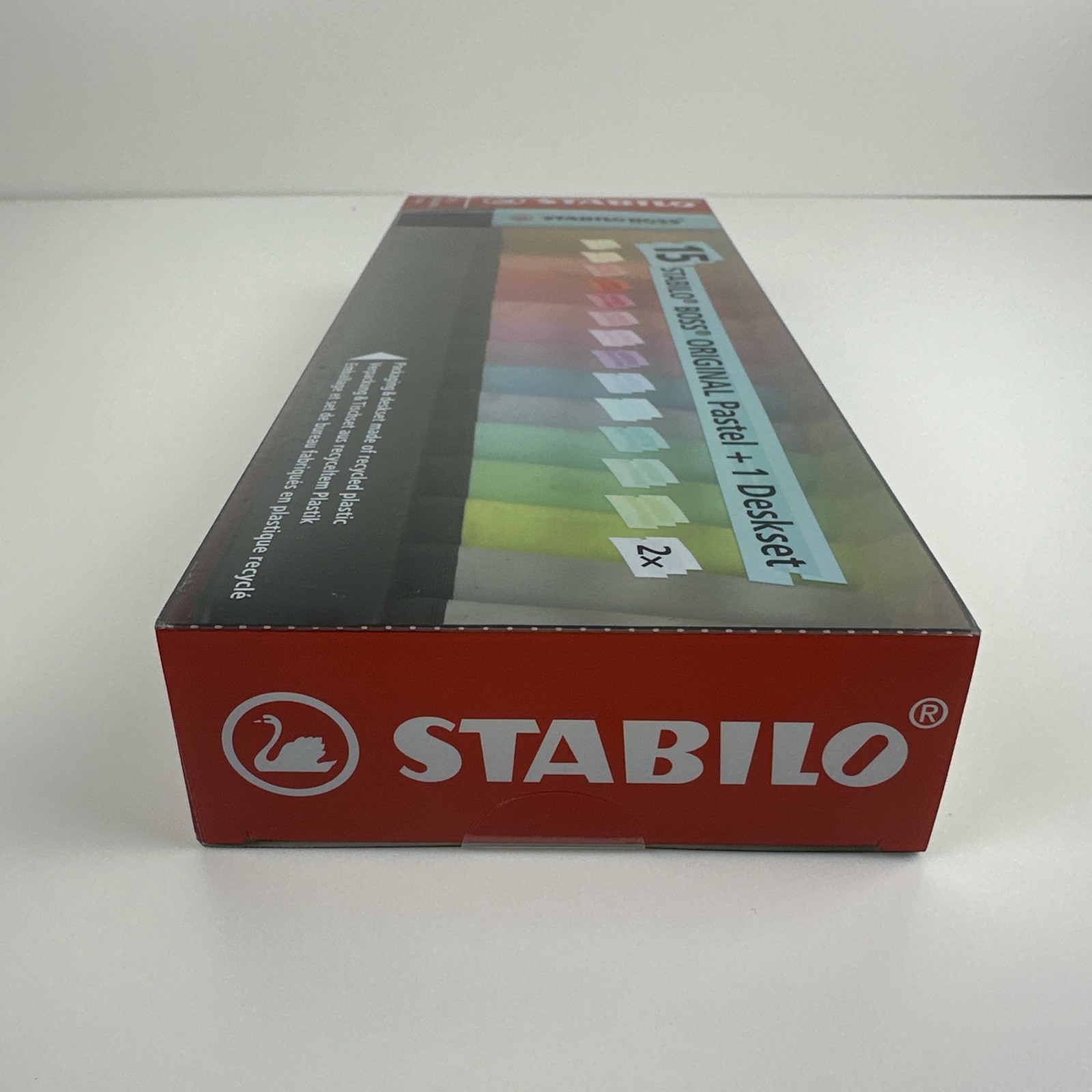Stabilo Boss Highlighters Desk Set Pastel 15 Pack